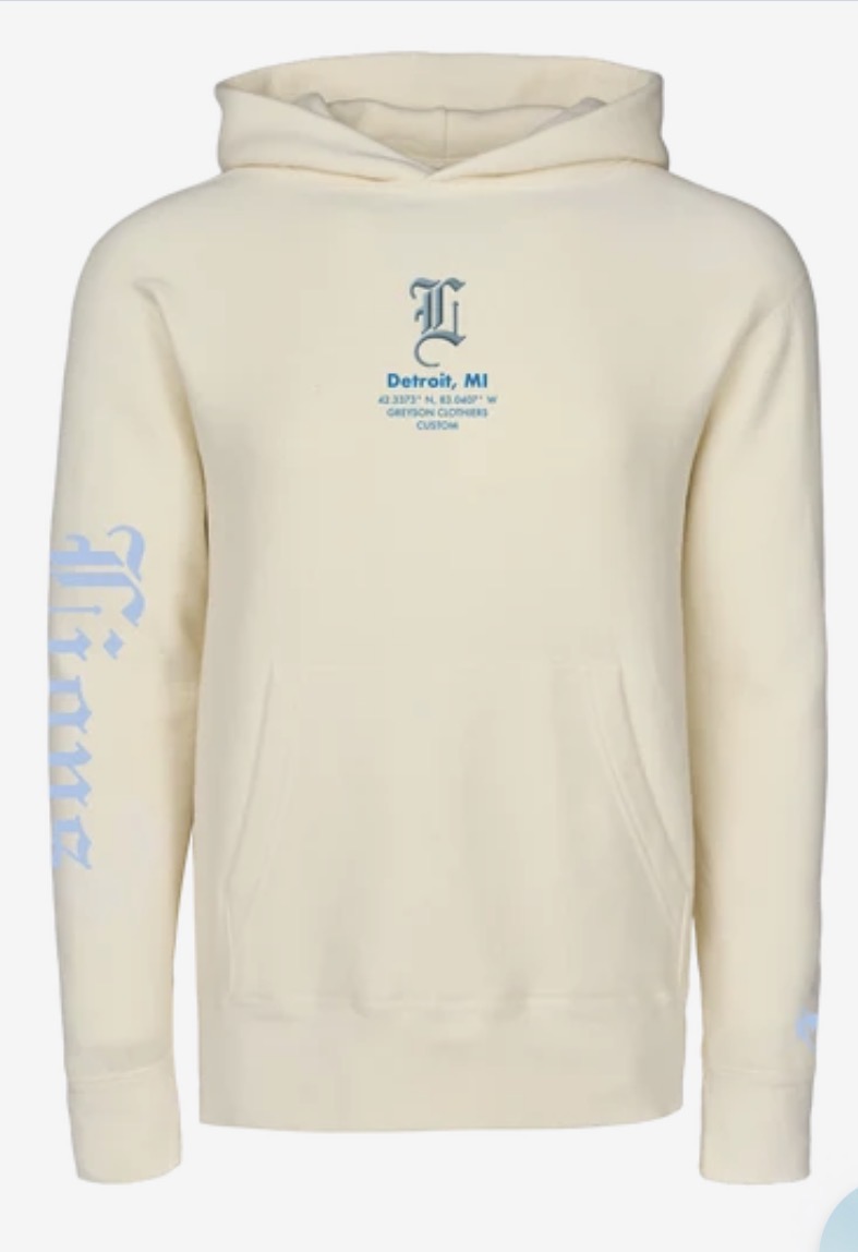 GREYSON Detroit Lions クリーム色のフーディーの商品写真