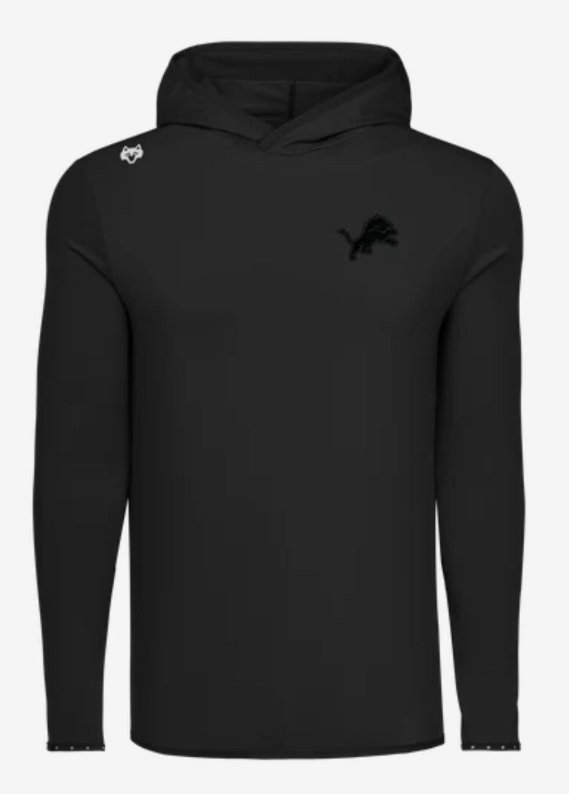 GREYSON Detroit Lions ブラックフーディーの商品写真