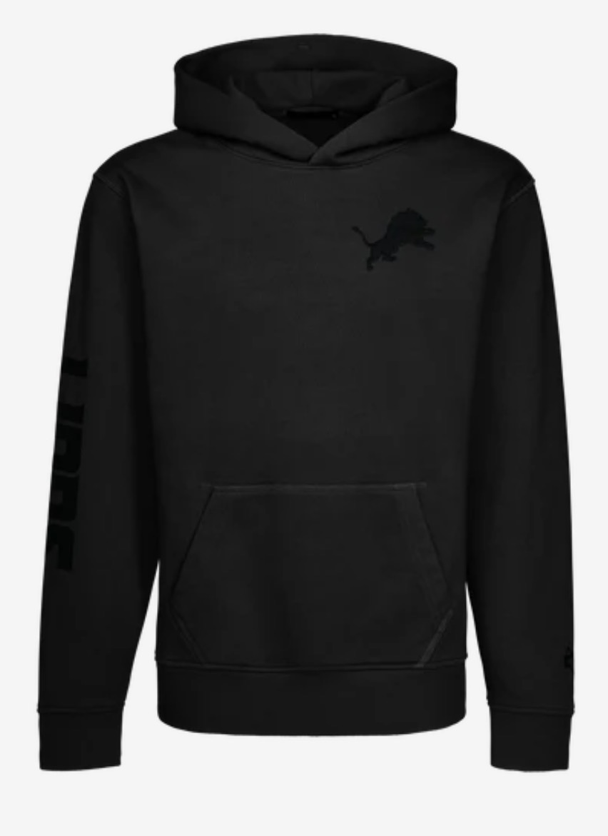 GREYSON Detroit Lions ブラックフーディーの商品写真