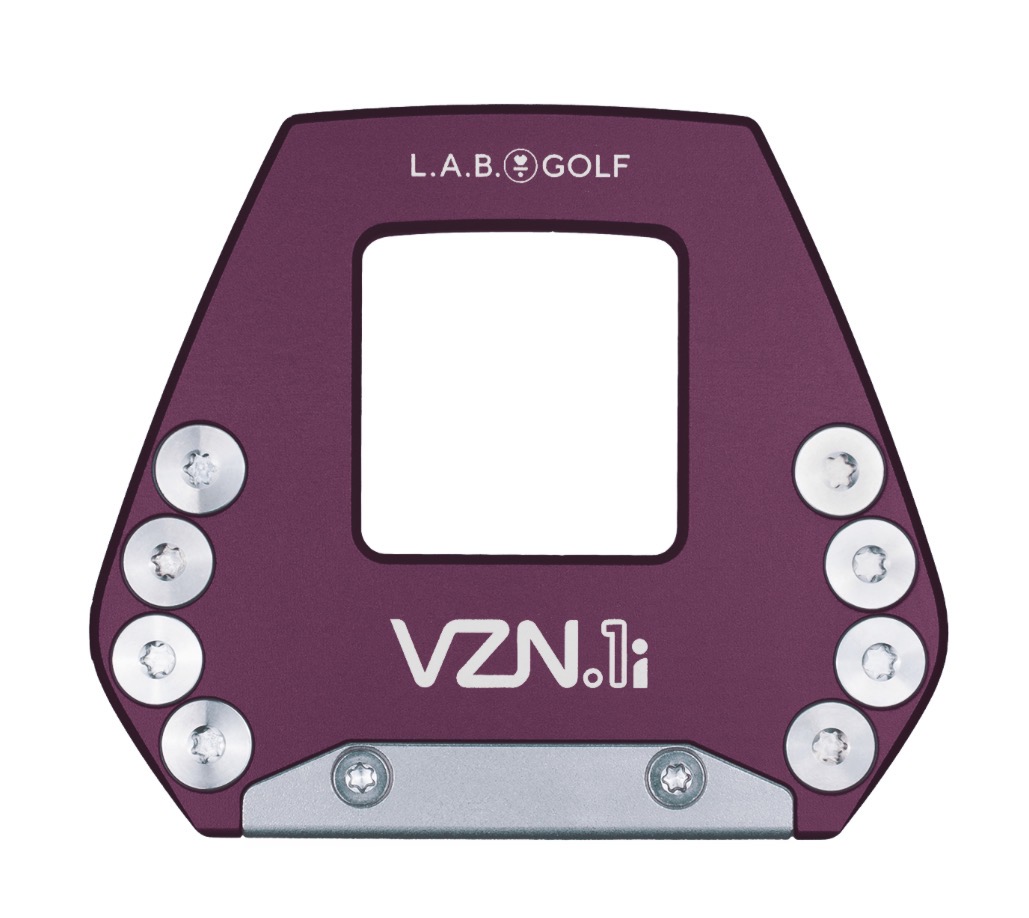 L.A.B. Golf Black Cherry VZN.1i ヘッド上面