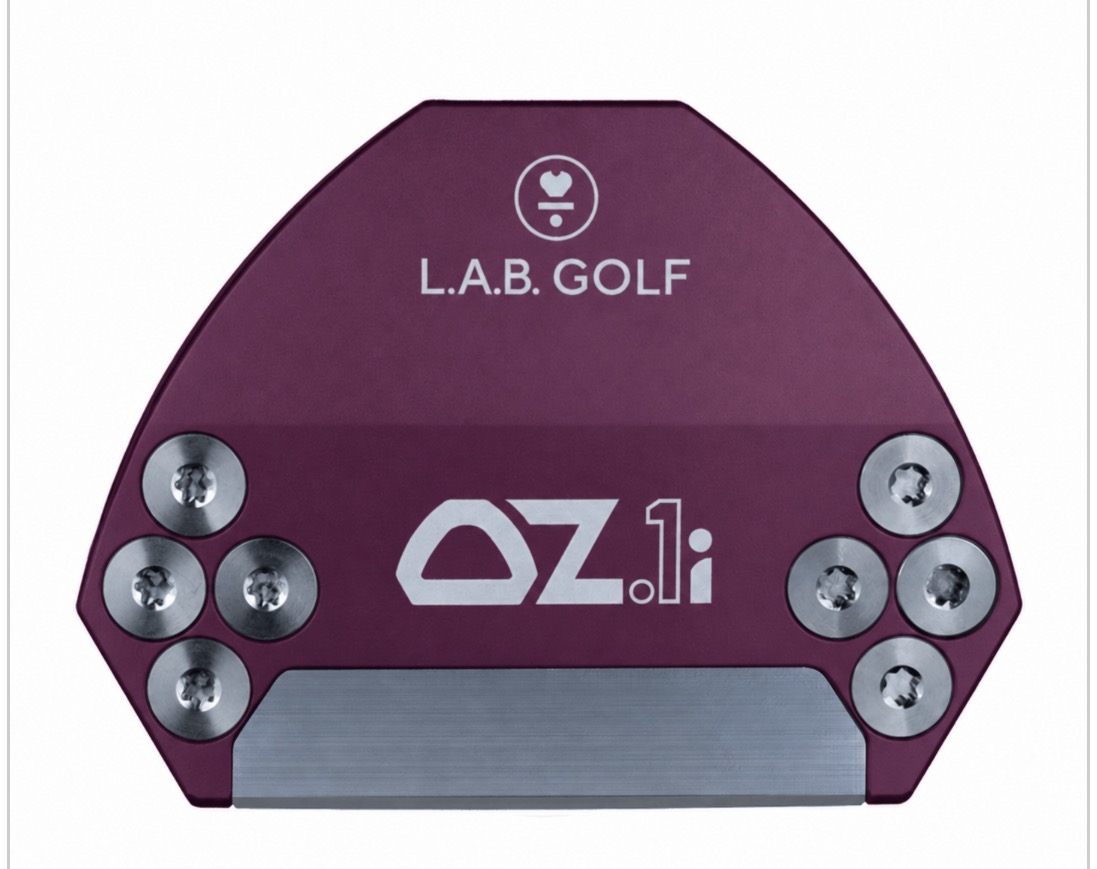 L.A.B. Golf Black Cherry OZ.1i ヘッド上面