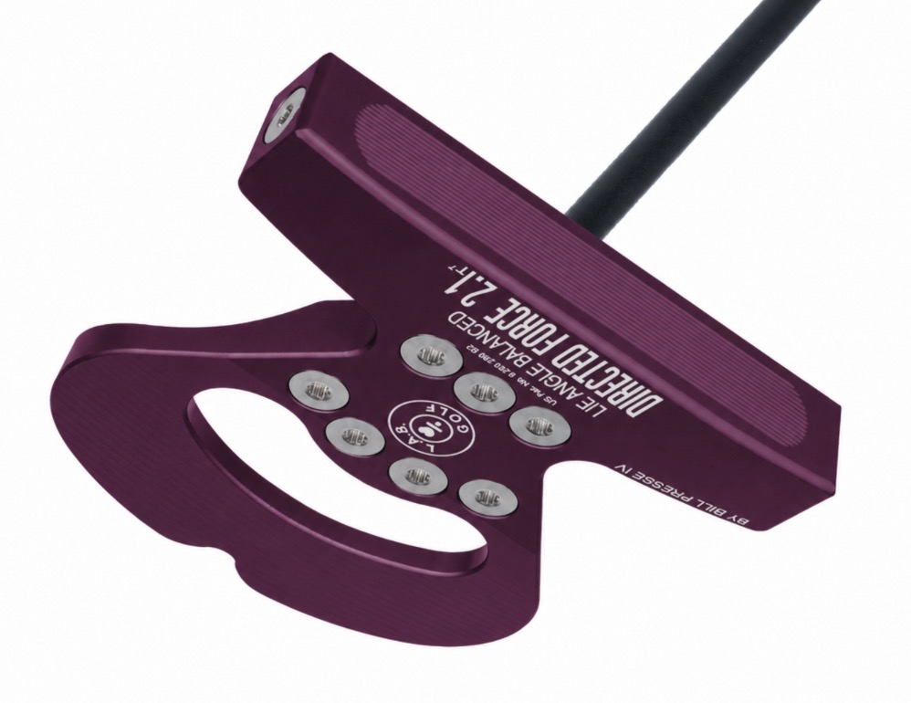 L.A.B. Golf Black Cherry DF2.1 フェース・ヘッド形状